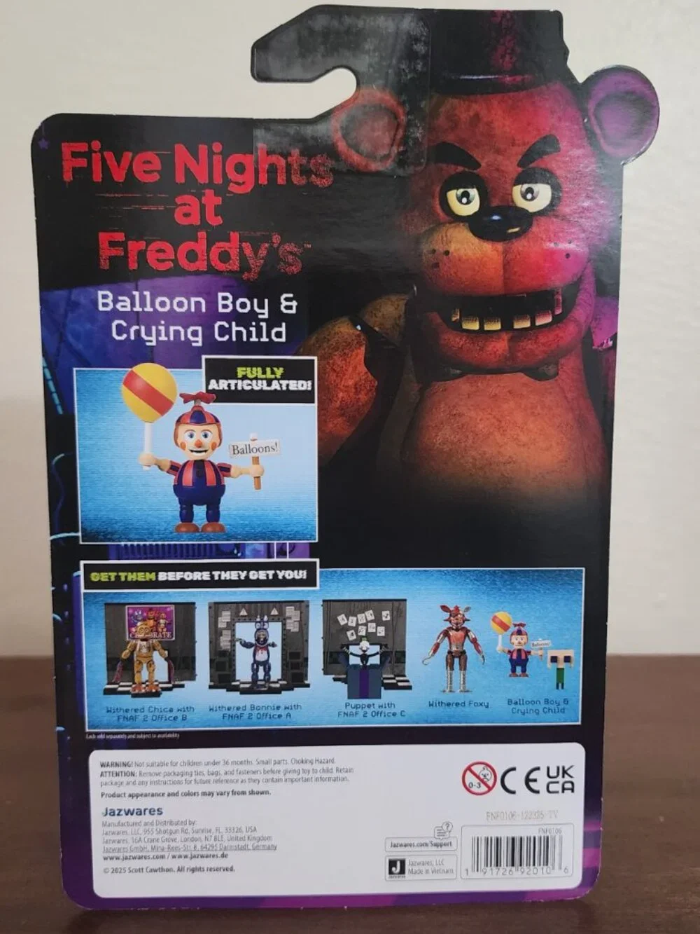 Five Nights At Freddys (Withered Freddy) Action Figure